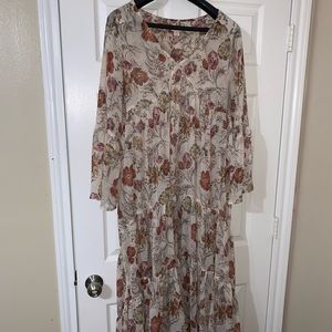 Target Mossimo Peasant Maxi Dress